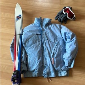 Vintage Columbia ski jacket with zip in liner